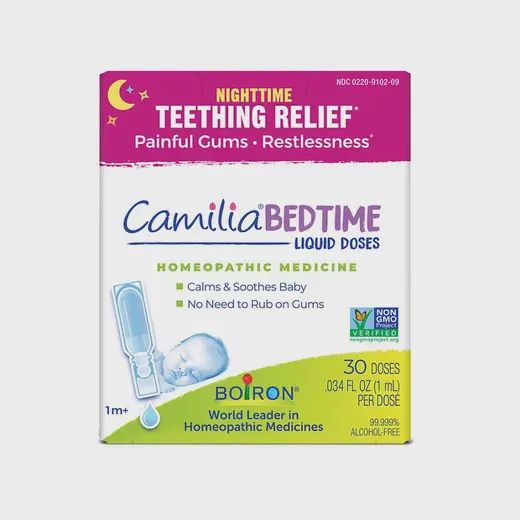 Boiron Camilia Bedtime Nighttime Teething Relief 30 liquid doses