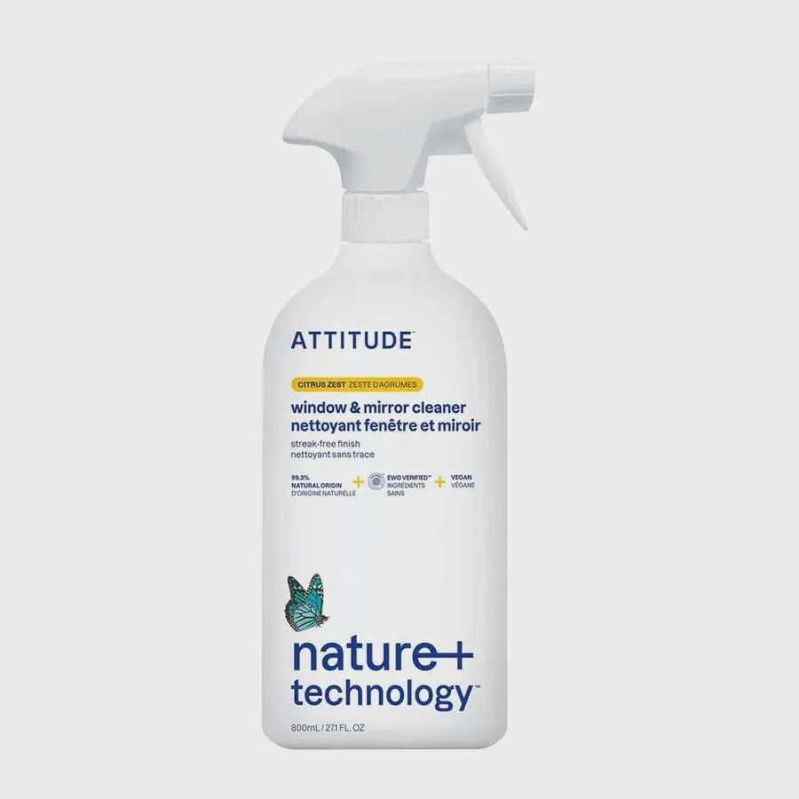 Attitude Nature+ Technology Citrus Zest Window &amp; Mirror Cleaner 27.1 fl. oz.