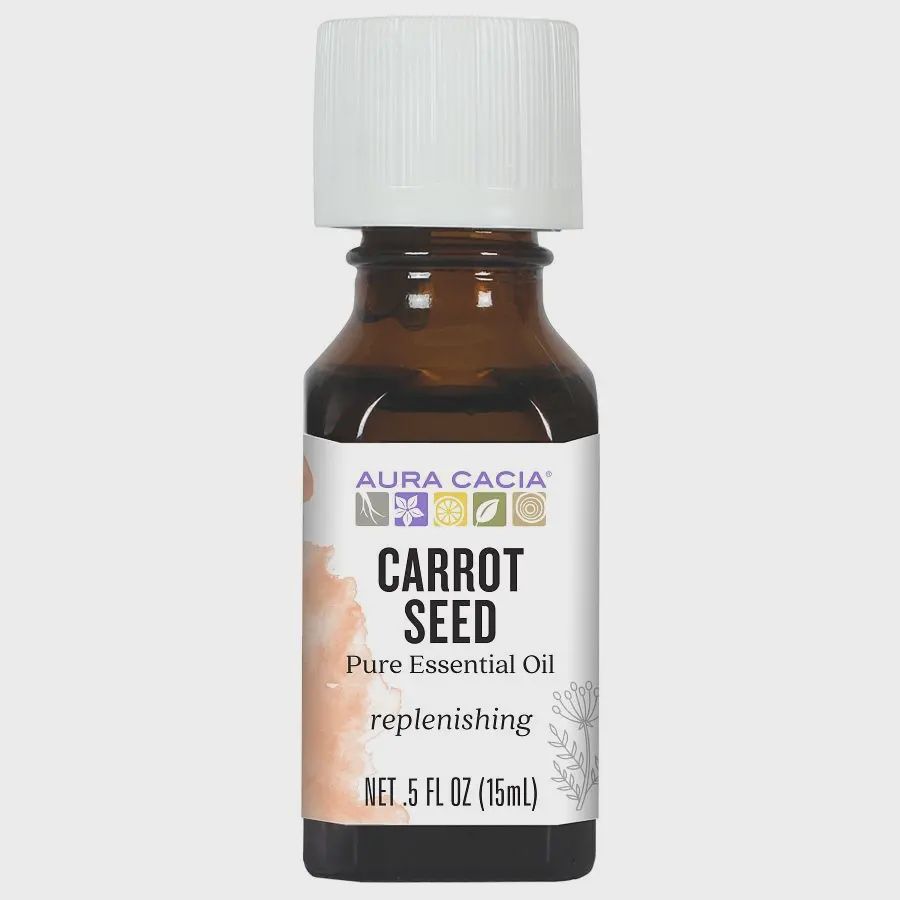 Aura Cacia Carrot Seed Essential Oil 0.5 fl. oz.