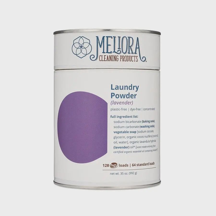 Meliora Cleaning Products Lavender Plastic-Free Laundry Powder 35 oz.