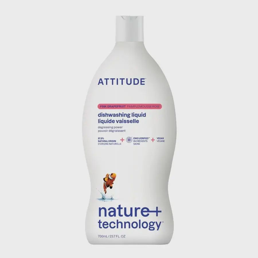 Attitude Pink Grapefruit Dishwashing Liquid 23.6 fl. oz.