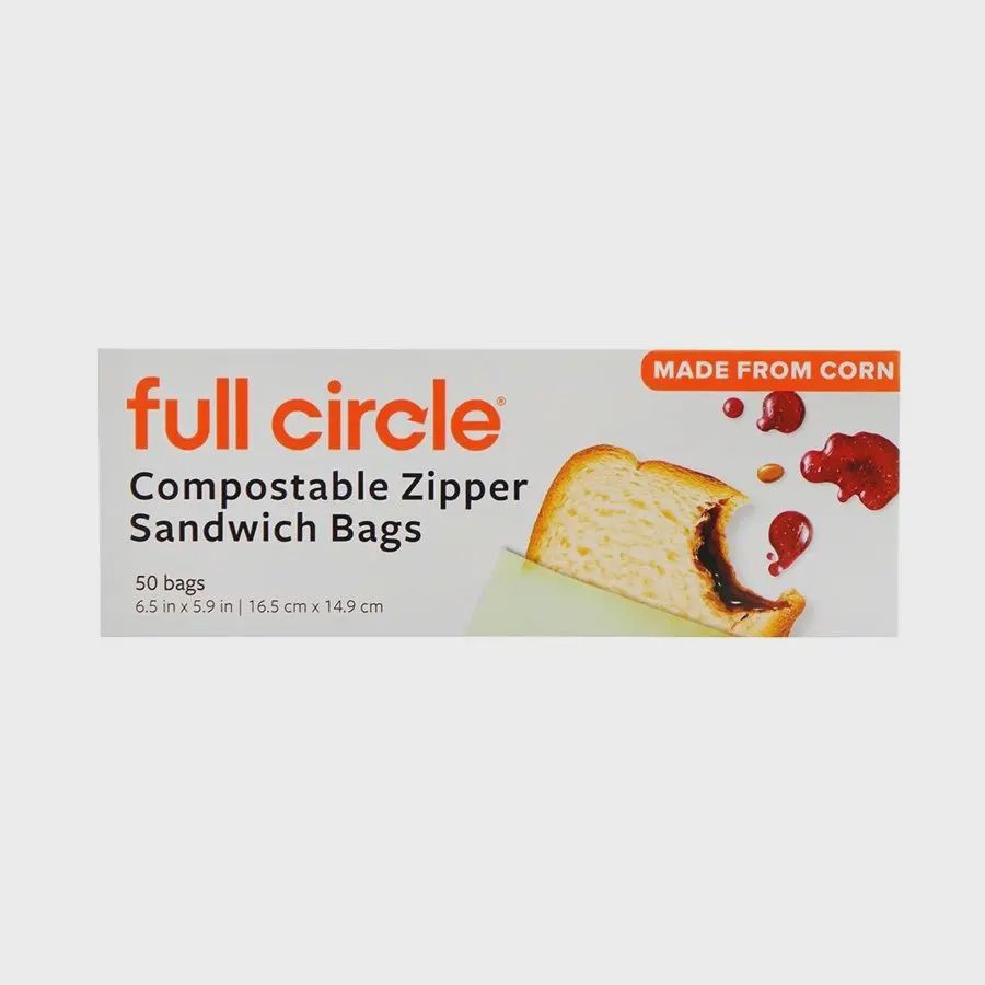 Full Circle Compostable Sandwich Bags 50 count