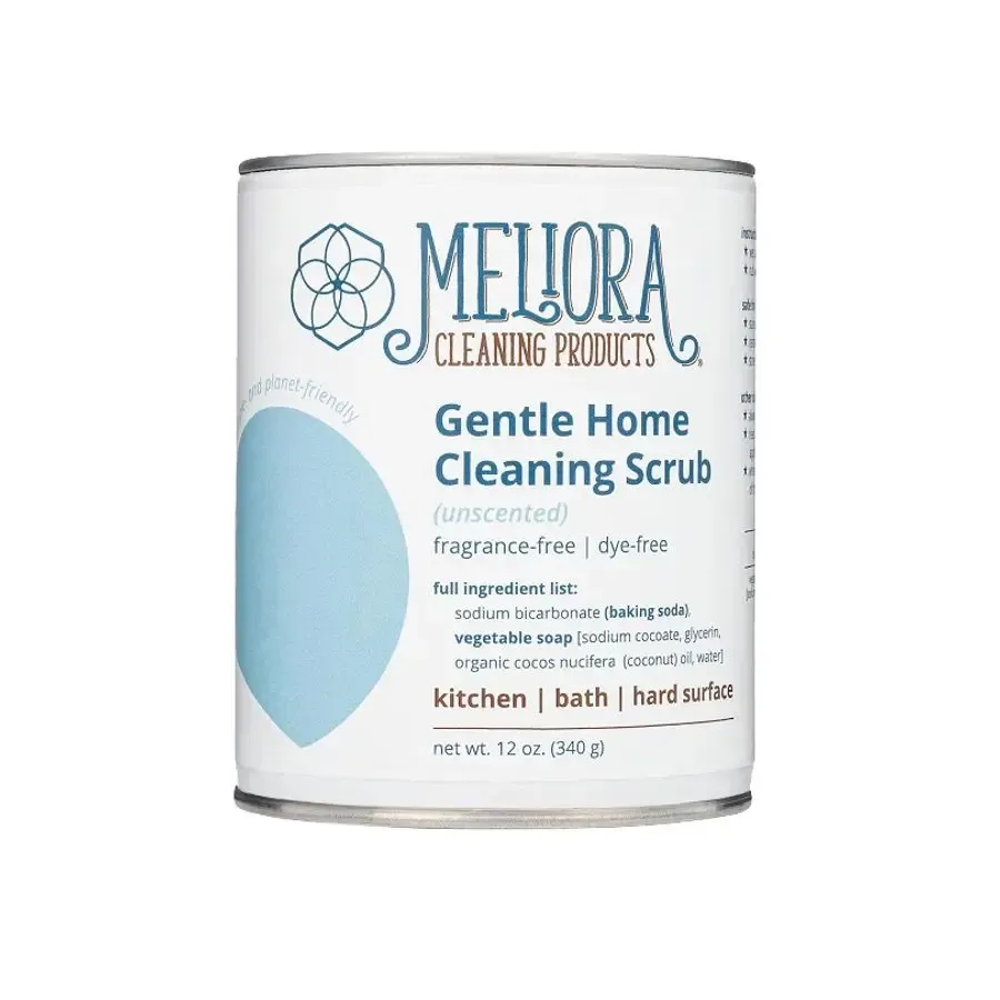 Unscented Plastic-Free Gentle Home Cleaning Scrub 12 oz.