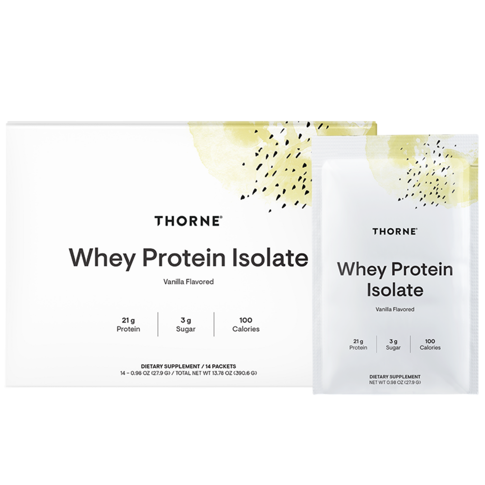 Whey Protein Isolate Vanilla Flavored Thorne