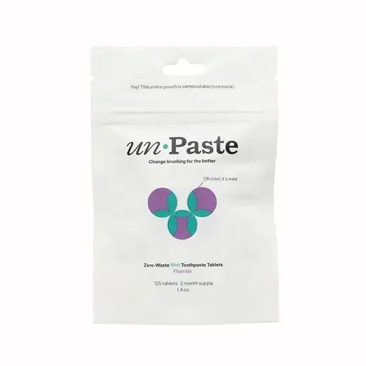 Mint Fluoride Toothpaste Tabs 125 count