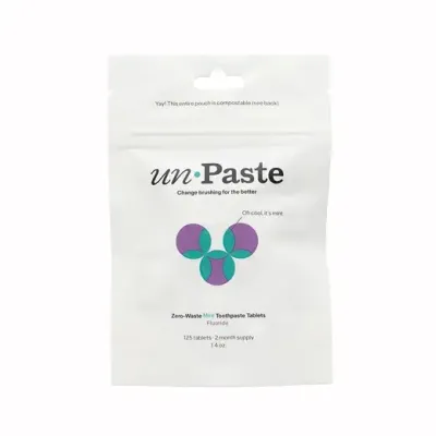 Mint Fluoride Toothpaste Tabs 125 count