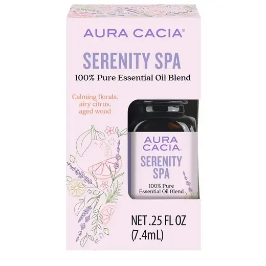 Serenity Spa Essential Oil Blend, Boxed 0.25 fl. oz.