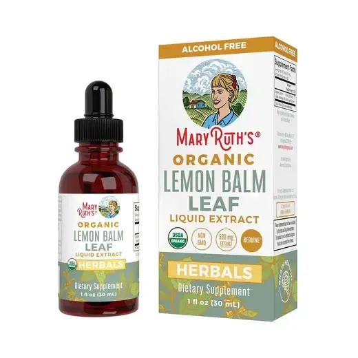 Organic Lemon Balm Liquid Drops 1 fl. oz.