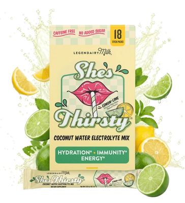 She's Thirsty Lemon Lime Electrolyte