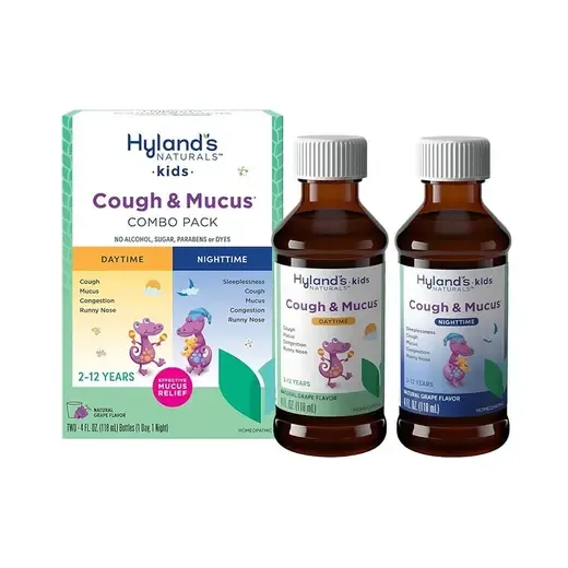Kids Grape Cough &amp; Mucus Combo Pack 8 fl. oz.