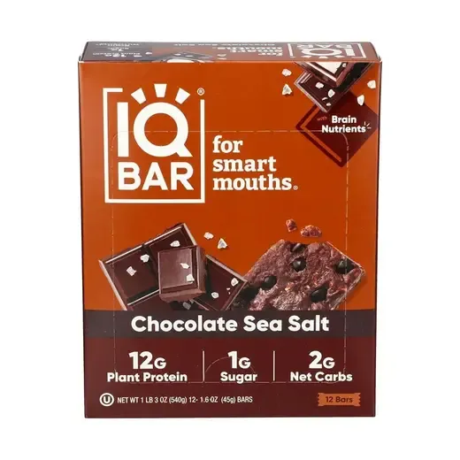 Chocolate Sea Salt Plant Protein Bar