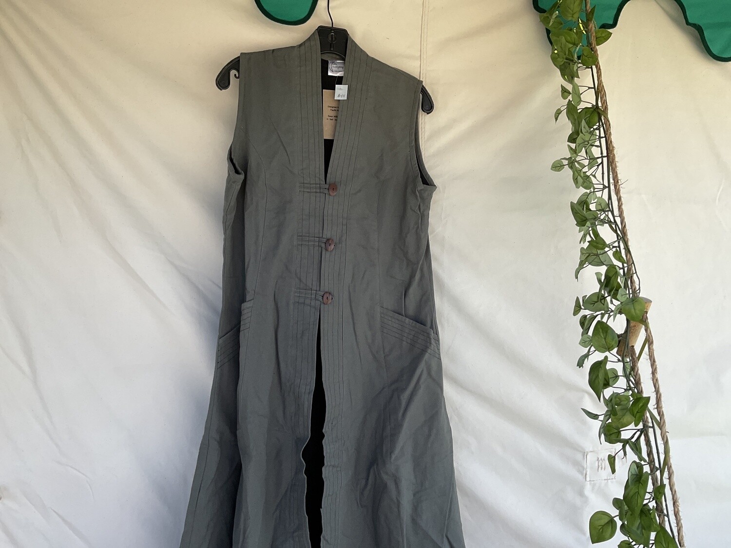 Long Stitched Vest