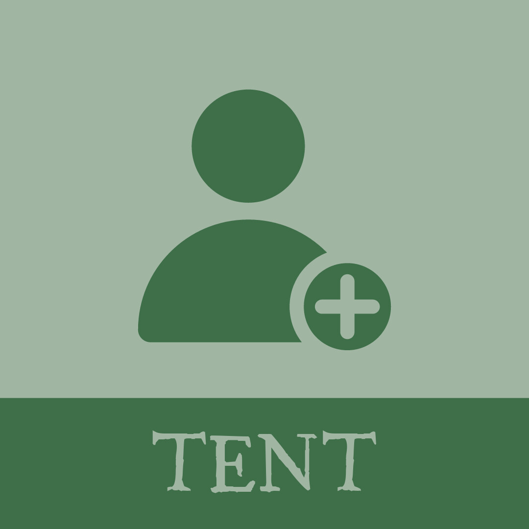 Youth Registration (Ages 5 - 17) + Tent Camping