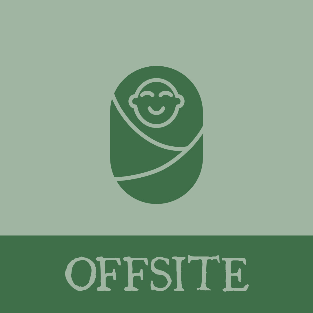 Baby/Toddler Registration (Ages 0 - 4) + Staying Offsite