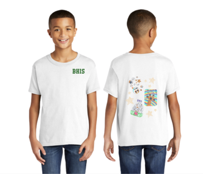 BHIS T-Shirt with Student Artwork on Back