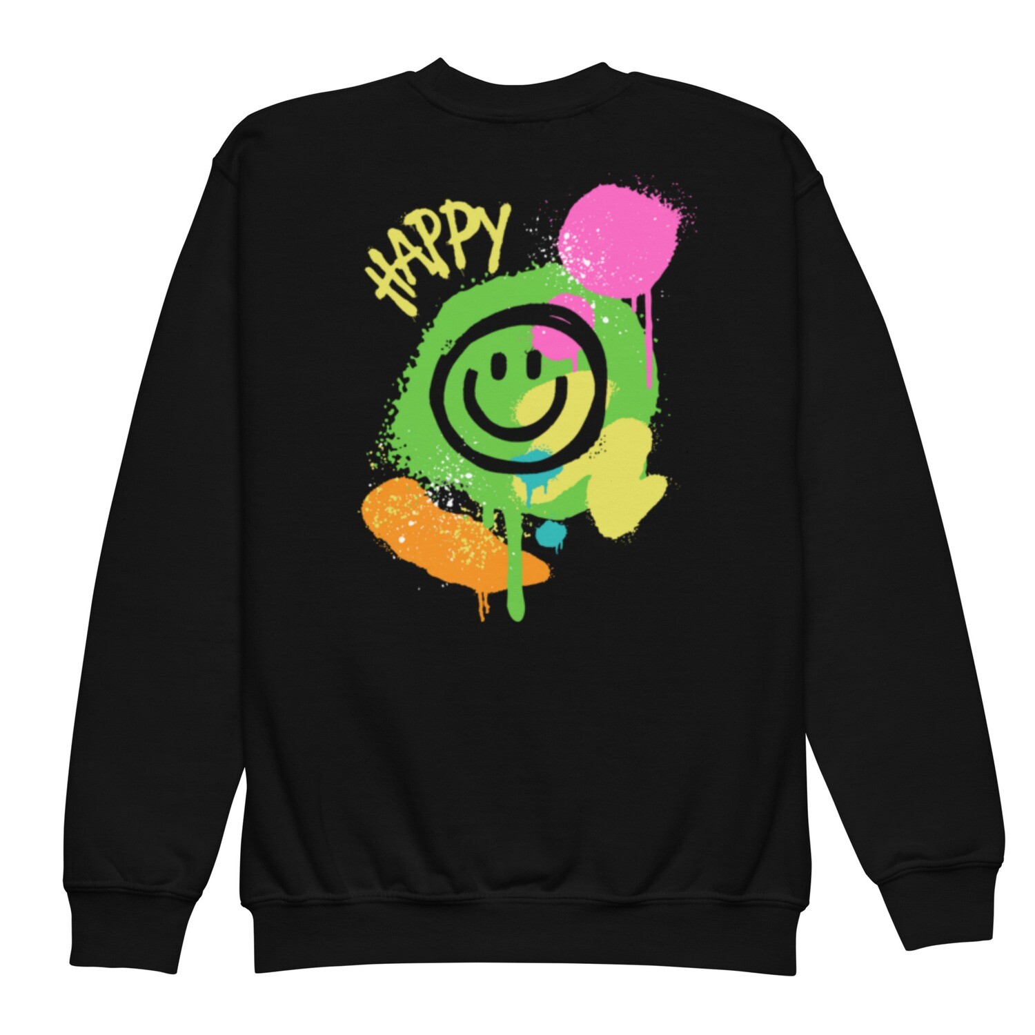 Youth Sweatshirt Happy