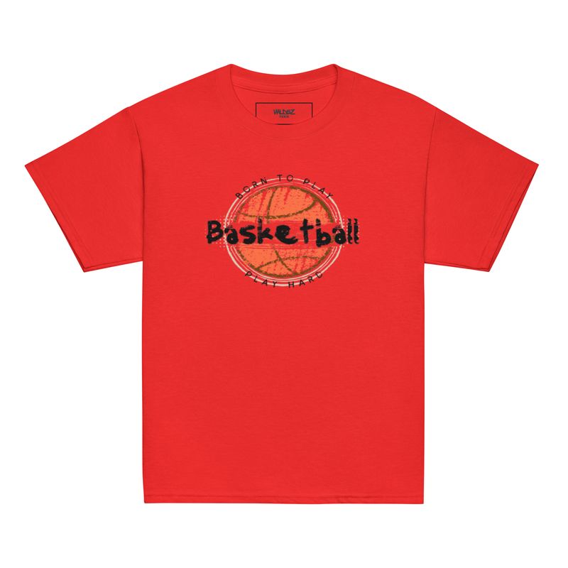 Youth basketball born to play tee
