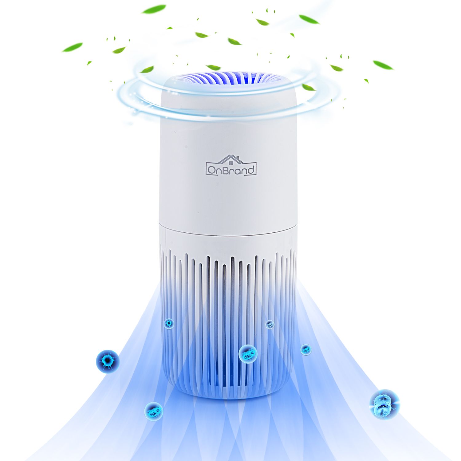 UV Air Purifier 2.0: Ultimate Portable Air Purifier &amp; Sanitizer eliminate Airborne Germs, Odor, Smoke &amp; Pet Odor