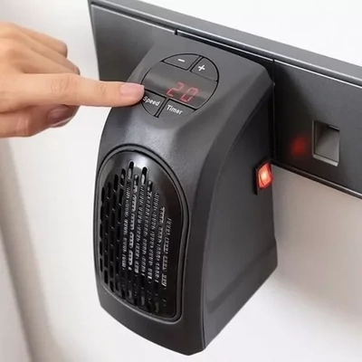 Calefactor Pared Electrico Estufa Enchufe Caloventilador Ax