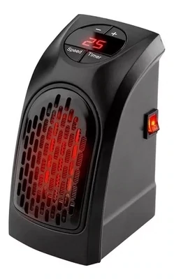 Calefactor Pared Electrico Estufa Enchufe Caloventilador Ax