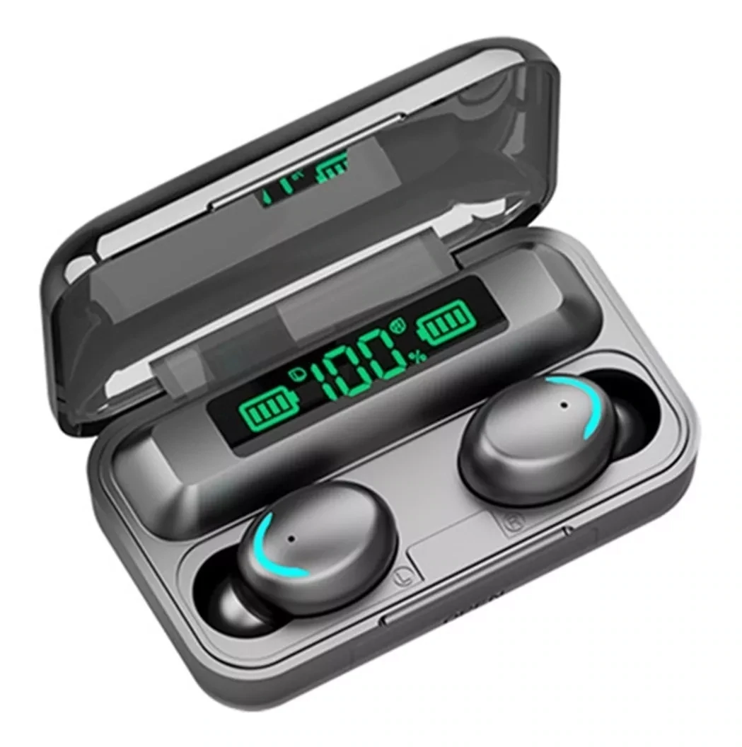Auriculares in-ear inalámbricos Bluetooth F9-5 negro