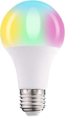 Lámpara Bombilla Led Wifi Rgb Color 9w E27 Tuya Smart