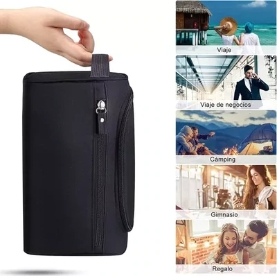 Neceser Organizador Para Viaje 2 Bolsillos Portátiles Hombre