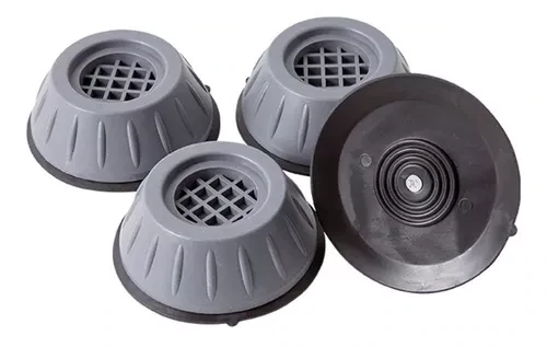 Bases De Goma Lavadora Almohadilla Pie Antivibración 4 Pzas