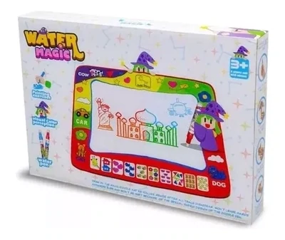 Pizarra Pizarron Flexible De Tela Lavable Para Niños 80x60