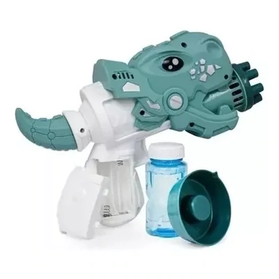 Burbujero Pistola Ametralladora De Burbuja Diseño Dinosaurio
