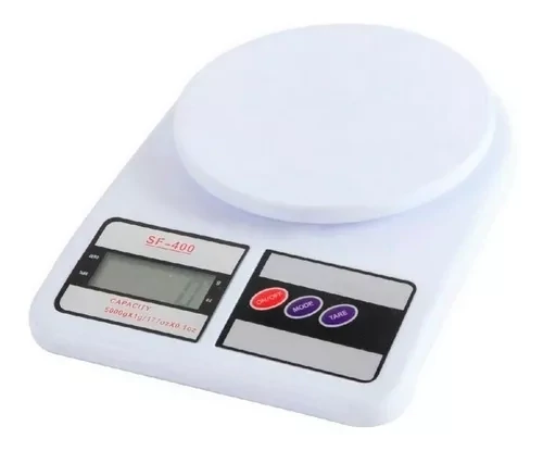 Balanza De Cocina Digital Pesa Hasta 5kg Electronic Sf-400