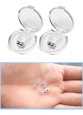 Clip Nasal Antirronquidos Con Estuche Para Dormir O Deporte