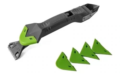 Espátula De Silicona Para Calafateo 5 En 1 Largo 19 Cm