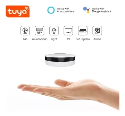 Control Remoto Universal Smart Ir Wifi Tuya Smart Blanco
