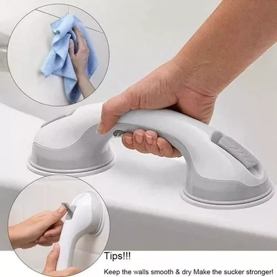 Agarradera De Ducha Ventosa De Baño, Soporta 100kg
