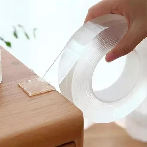 Cinta Adhesiva Mágica Doble Faz Reutilizable Nano Tape 2 M
