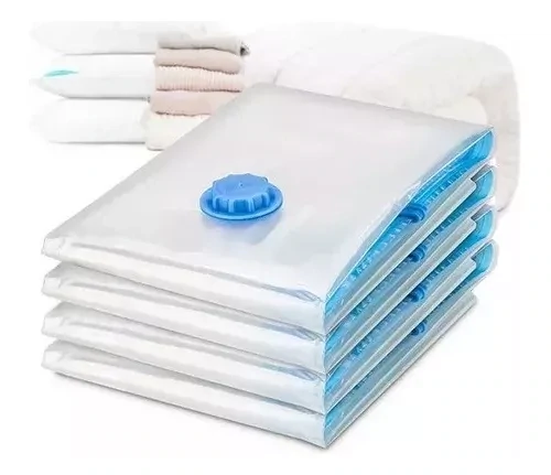 Bolsa 50*60 Al Vacío Ideal Para Guardar Ropa Reducir Espacio