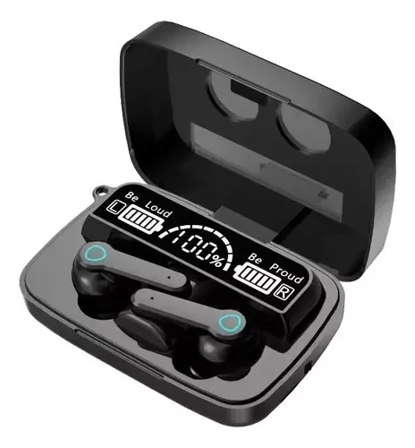 Power Bank Y Linterna Bluetooth: V5.1 Auriculares M19