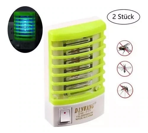 Lampara Luz Mata Moscas Y Mosquitos Eléctrico Insectocutor
