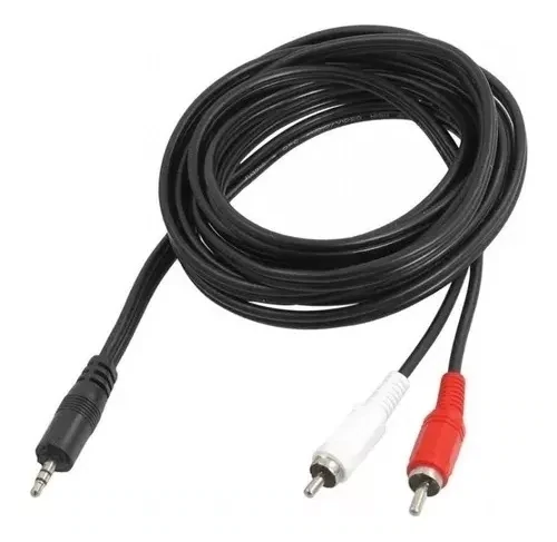 Cable Spica A Rca Para Audio 1.50 Metros Muy Buena Calidad