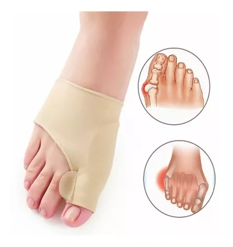 Protector Corrector Ortopédico De Juanetes Gel Silicona