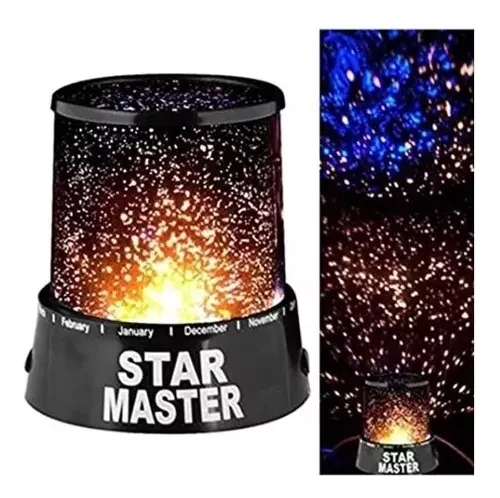Velador Lampara Proyector Estrellas Star Master Usb