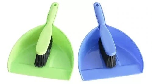 Mini Pala Con Cepillo Tipo Escobilla Limpieza Hogar Residuos
