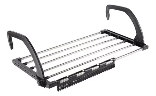 Tendedero Tender Balcón Ventana Ropa Colgar Plegable Grande