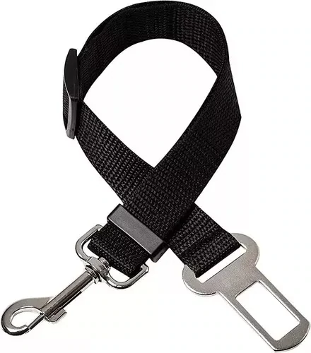 Correa Cinturón Ajustable Seguridad Mascota Perro