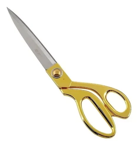 Tijera De Sastre Dorada Costurera Tijera Dorada En Blister