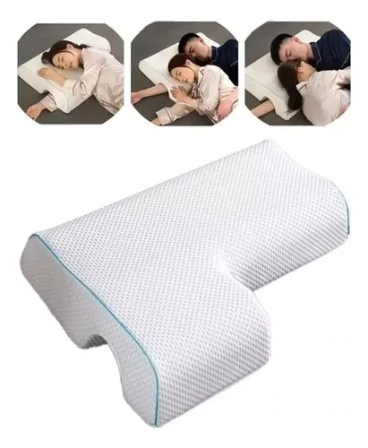 Almohada Memoria Para Pareja Brazolibre Funda Desmontable