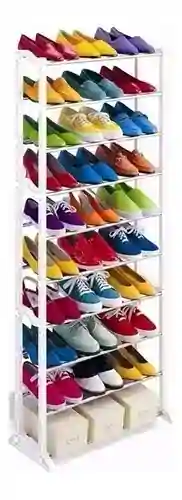 Zapatero Tipo Rack 30 Pares Liviano Y Resistente Modular