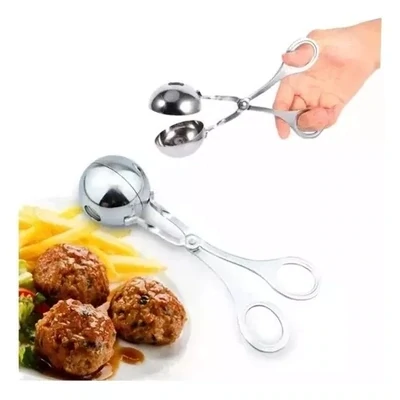 Cuchara De Acero Inoxidable Para Albóndigas 4.8 Cm Diámetro