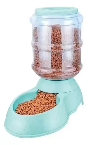 Comedero Y Bebedero Dispensador Automático Mascotas 3.75 L